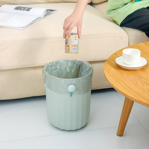 Magnetic garbage bag holder trash can adhesive fastening buckle household garbage bag anti-slip fixed clip cross-border