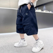男童短裤夏季裤子新款夏装中大儿童男孩夏款五分裤薄款痞帅潮流裤