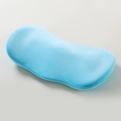 Waist support — Bed Sleeping Waist Pad Waist - super-soft-velvet-lake-blue-waist-pillow-492875