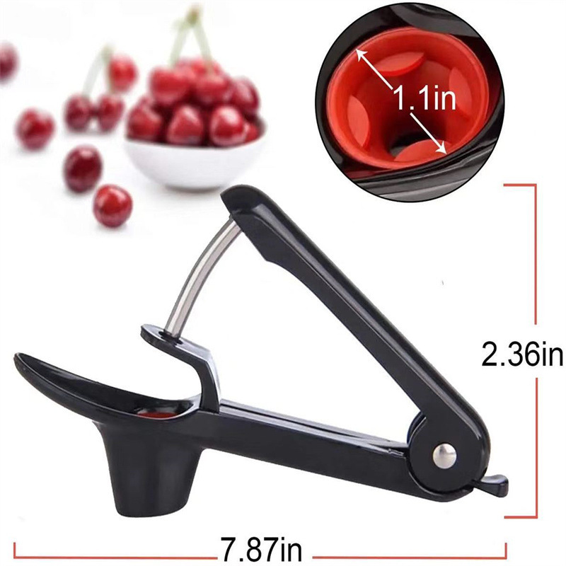Cherry desnuclear, cherry seed remover, jujube roja extractor de núcleo, cortador de frutas de compresión, pequeño núcleo de frutas remover