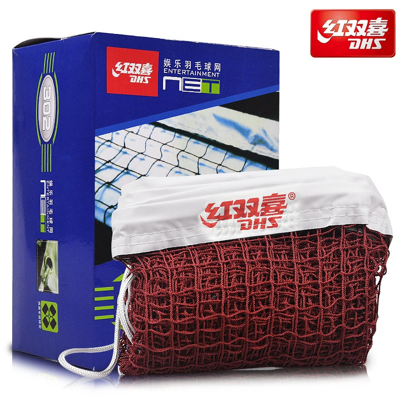 DHS Red Double Happiness Badminton Net 302 Открытый Крытый Тренировка