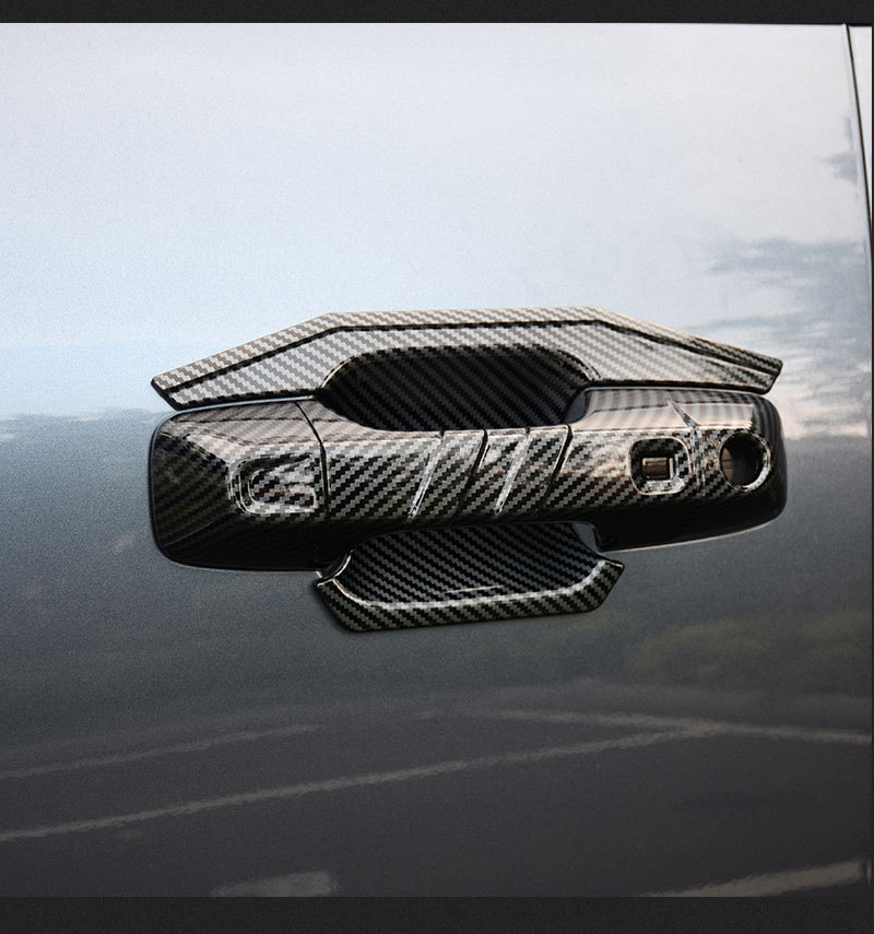 Applicable Equation Leopard 5 Door Bowl Handle Sticking Leopard 5 Modified Special Car Door Handle Anti-Scratch Protective Cover Appearance Decoration