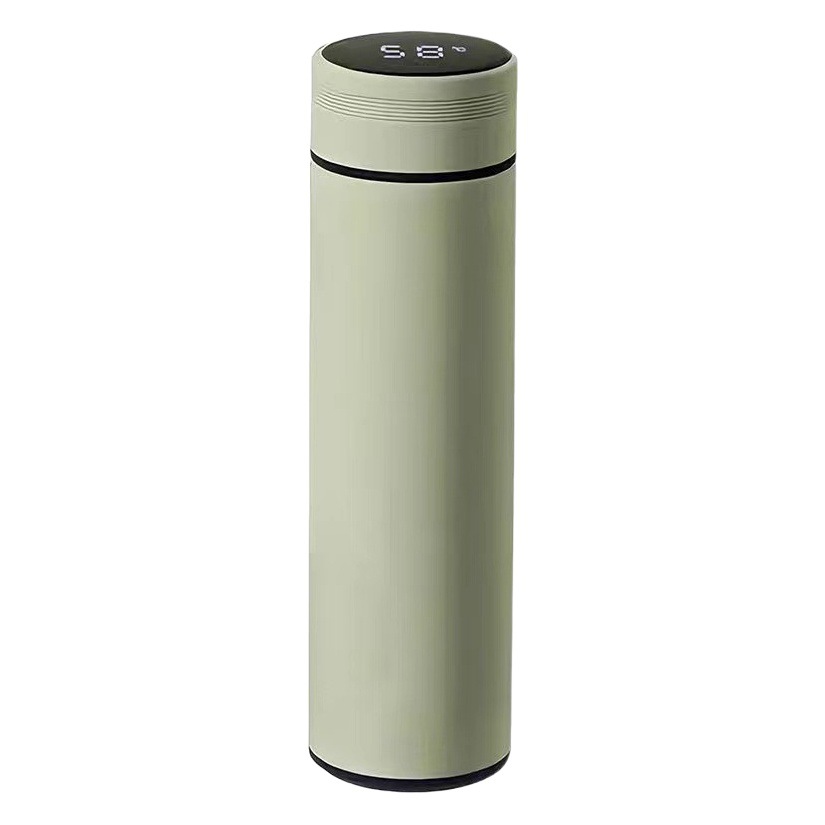 Morandi color a juego taza de vacío caja de regalo taza de vacío taza de agua portátil de medición de temperatura inteligente taza de vacío de acero inoxidable 316