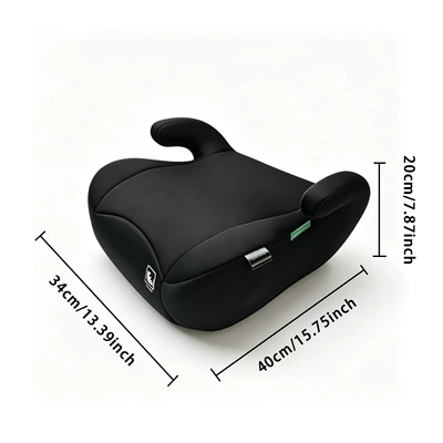 Cross-Border Car Safety Seat with Car child safety seat - black-seat-belt-universal-fit-ergonomic-design-anti-slip