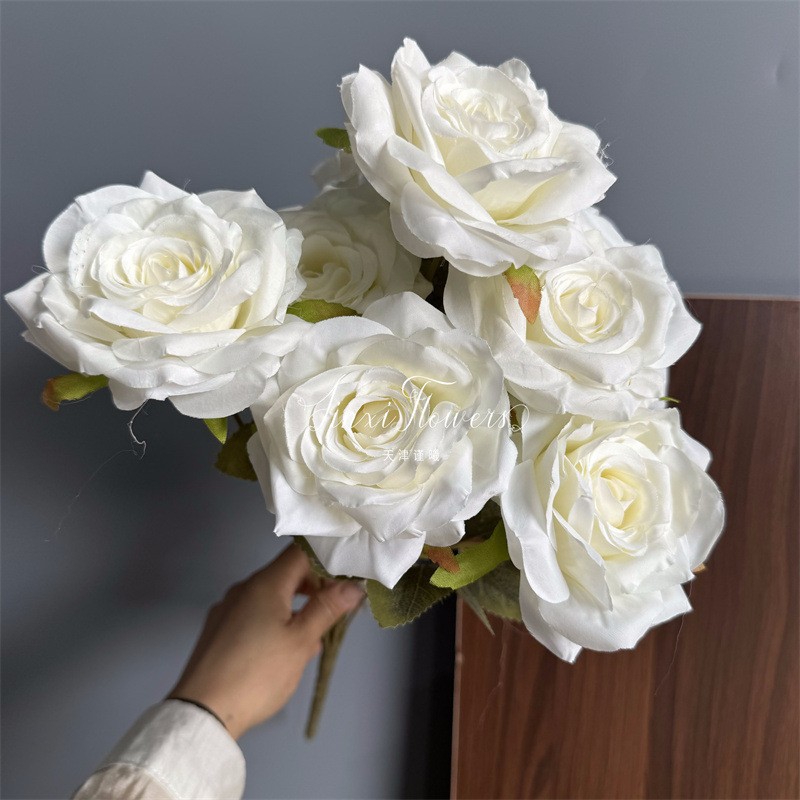 Diamante de 9 cabeças rosa-branco