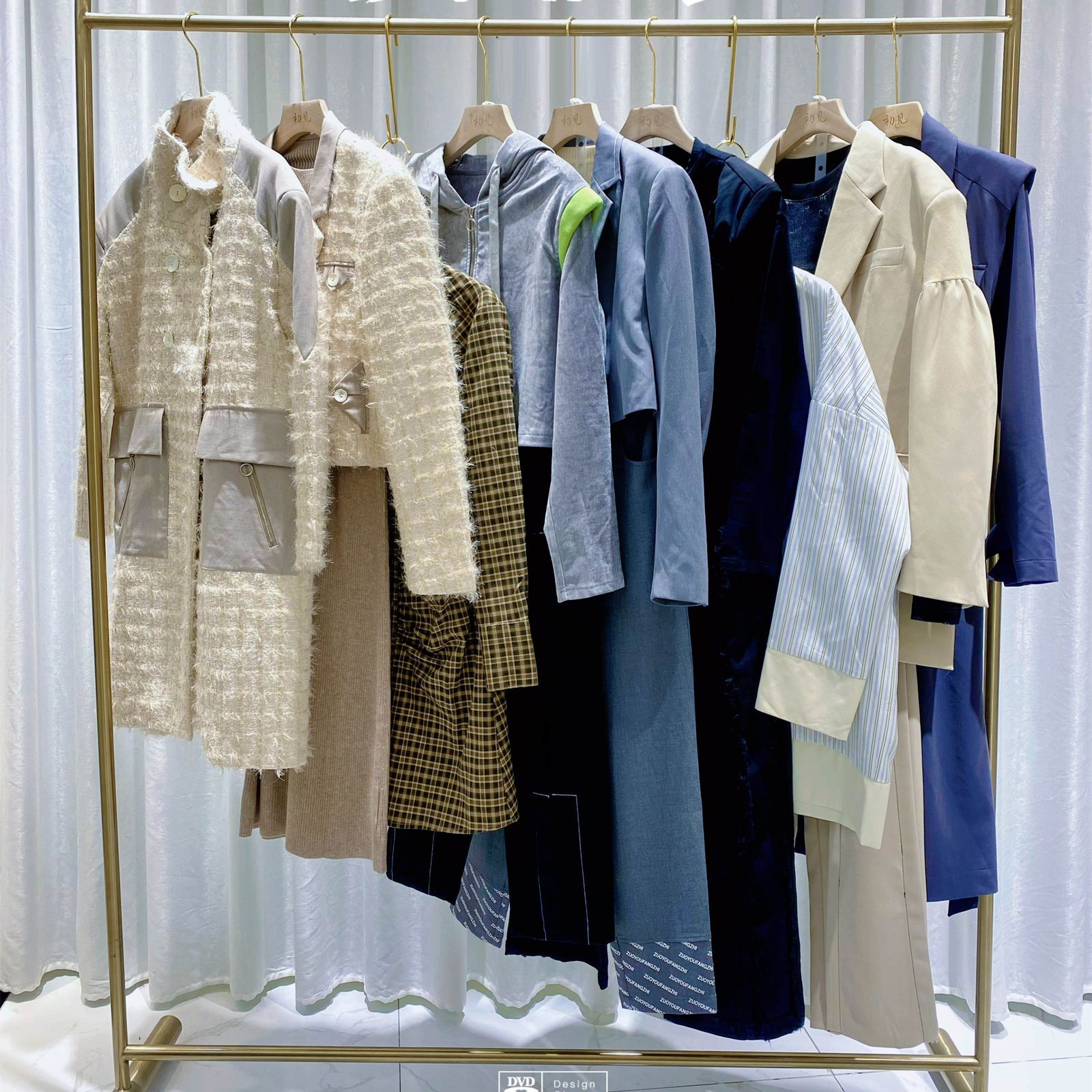 专柜撤柜女装奢侈品大牌剪标女装春秋款批货走份高端女装正品专柜