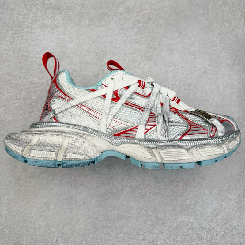 Original Box High-End Paris New 3XL Spider-Man Runway Retro Height-Increasing Distressed Dad Shoes Couple