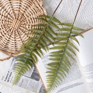Fern leaf loose tail sunflower turtle leaf INS style artificial flower manufacturer home decoration wedding plant wall artificial flower crafts