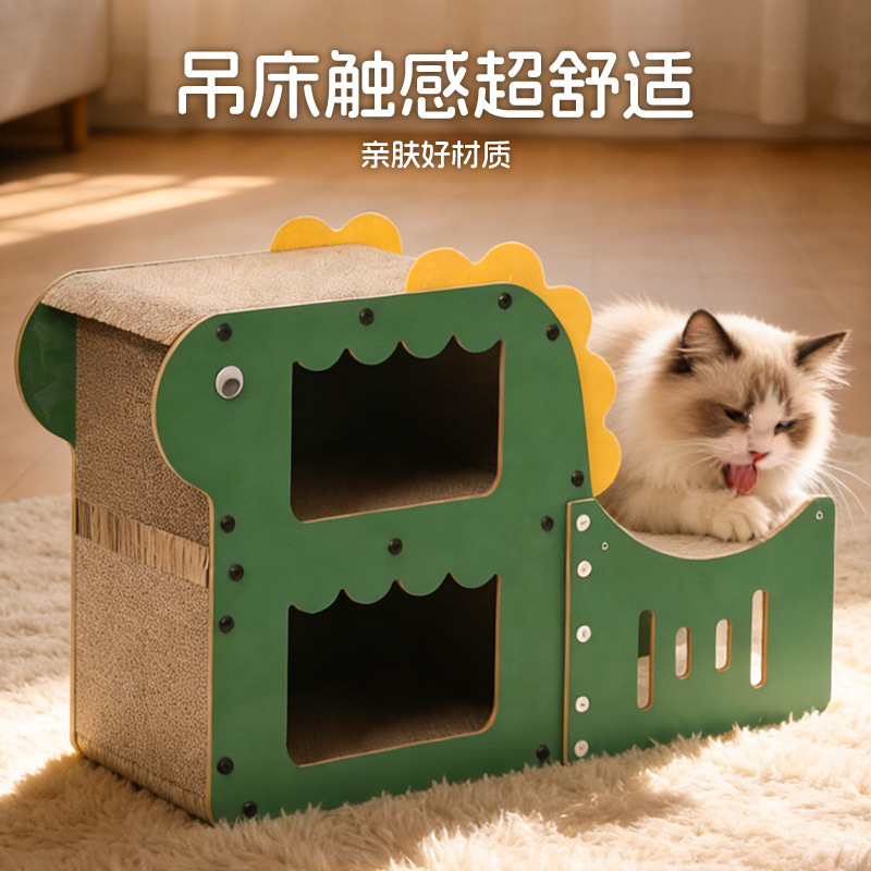 Junta de agarre para gatos, caja de cabeza de gato resistente al desgaste, juguete para gatos, placa de garra de gato resistente al arañazo, campana anti-arrañazo