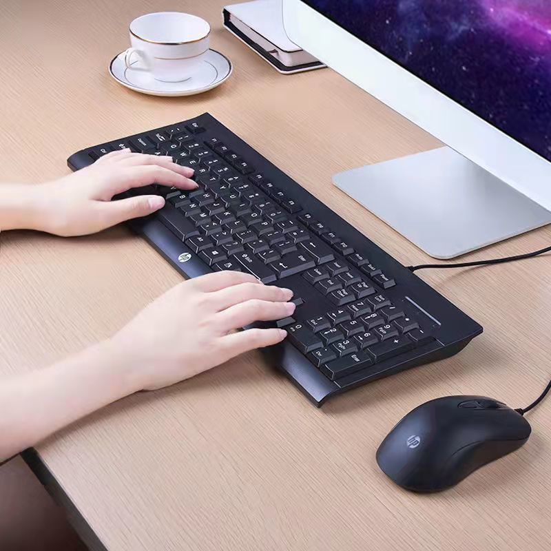 HP/HP KM100有線キーボードマウスセットノートパソコンゲームビジネスオフィス共通卸売り|undefined