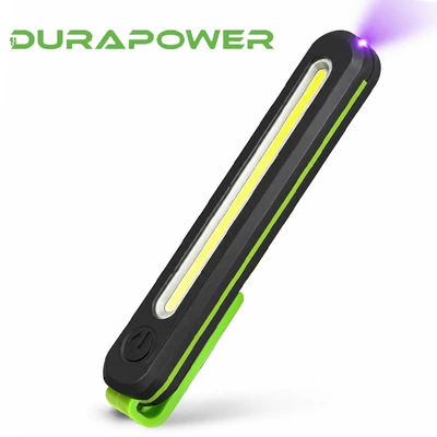 26 new models of UV pen lights for auto repair, COB strong light rechargeable ultra-bright portable LED work lights pen lights