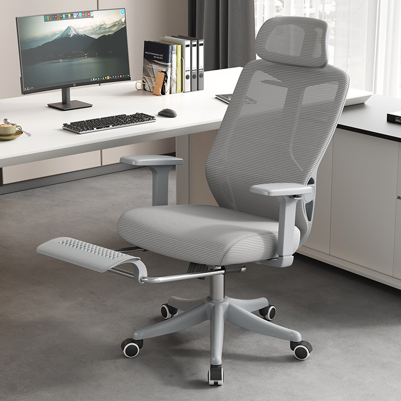 Ergonomic Chair, Office Chair, Comfortable for Long Sitting, Home Waist Support, Reclining Backrest Chair, Study Room Computer Chair