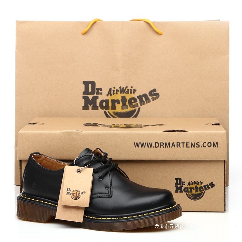 Dr. Martens boots for men and women 1461 low-top British-style large-toe leather shoes, Dr. Martens classic cross-border men's work shoes Dr. Martens boots for men and women 1461 low-top British-style large-toe leather shoes, Dr. Martens classic cross-border men's work shoes