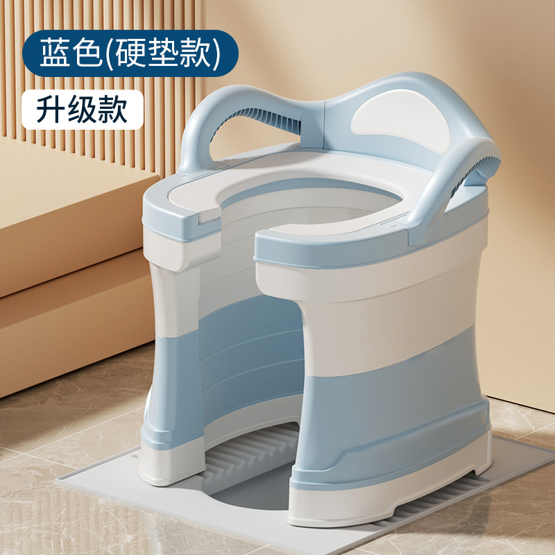 Silla Inodoro Portátil para Baño de PP Antideslizante para Ancianos y Embarazadas image 18