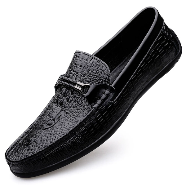 Mad Wolf 8912 Black Genuine Leather