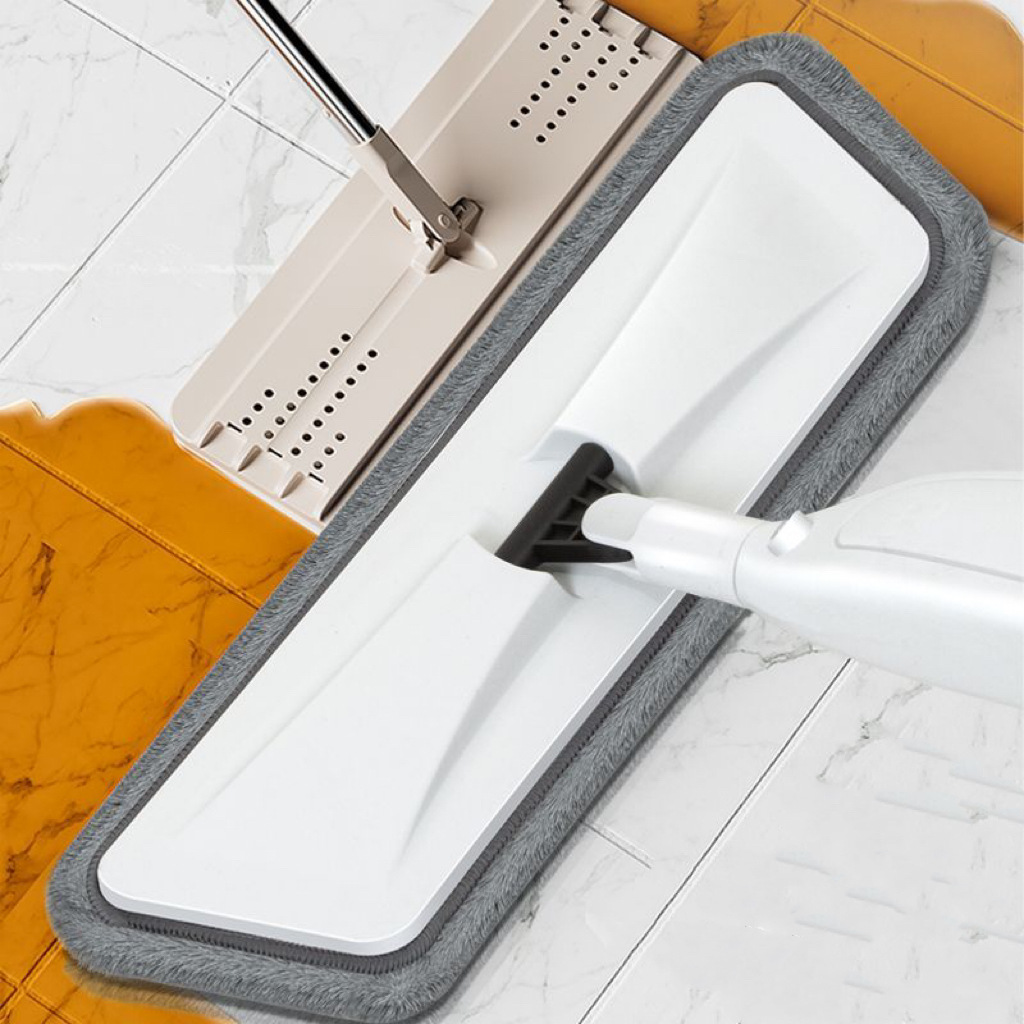 [Water spray] trapeador conveniente de un botón rociador de agua trapeador plano doméstico un trapeador limpio para perezoso trapeador especial al por mayor