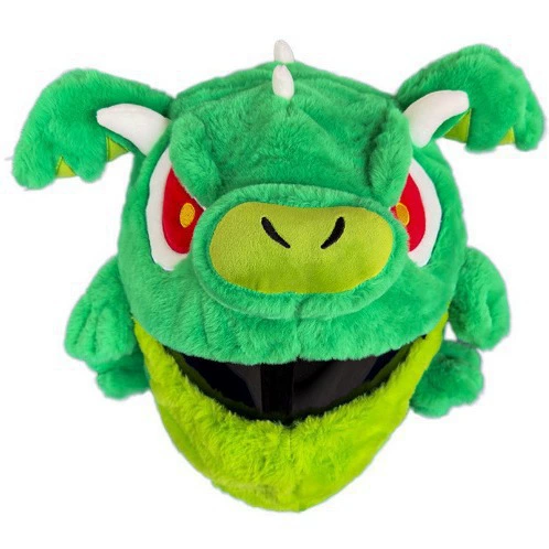 Трансграничный новый плюшевый шлем комплект мотоцикла украшения мультяшный кролик Год Дракона Дьявол Теплый капюшон рыцарь