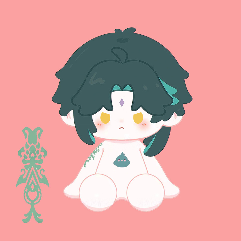 Ichibanshou Fu Ningna Yuanshen Xiao Cotton Doll 40cm Loose Ice Doll Two-Dimensional Peripheral Lei Shop General Doll