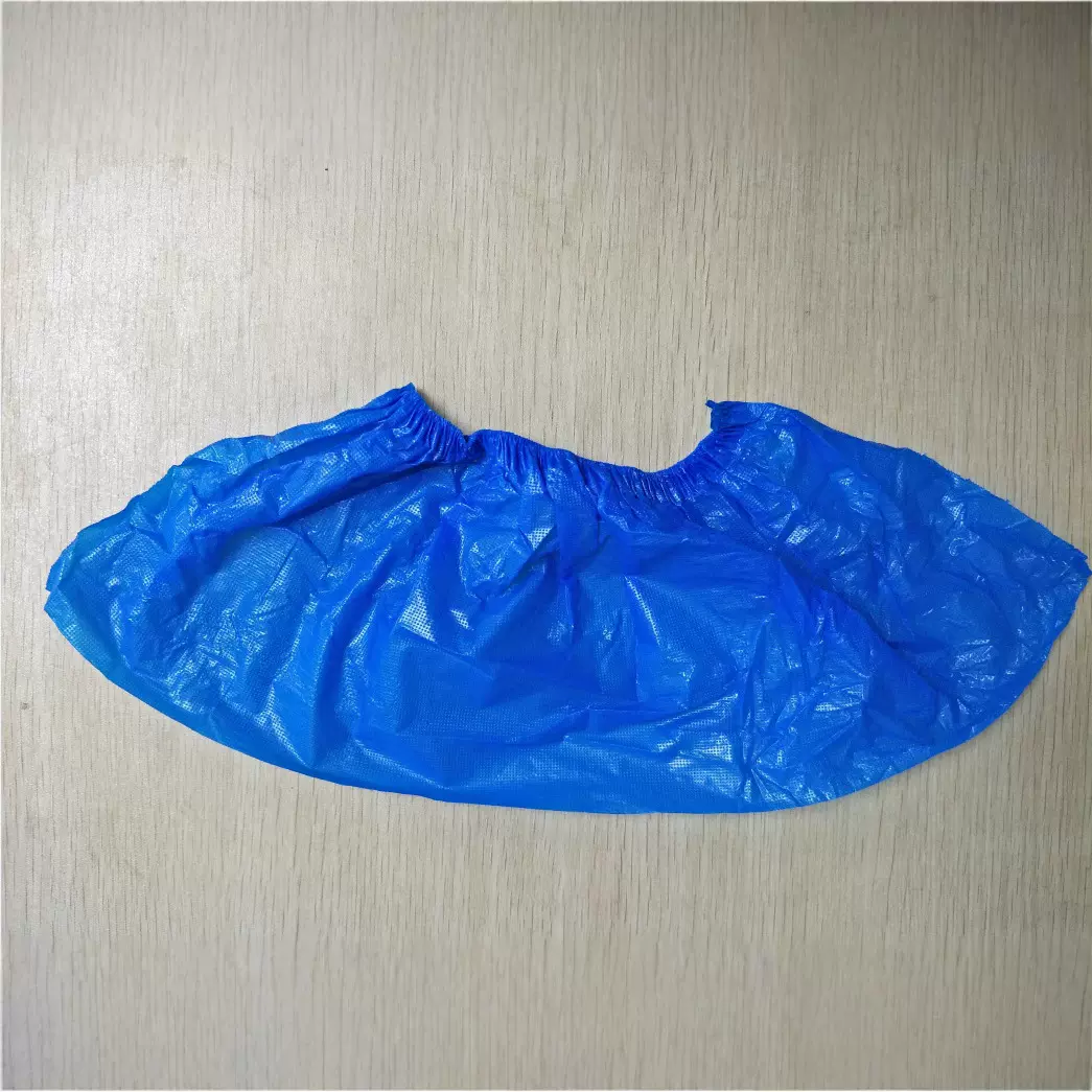 一次性塑料鞋套加厚CPE鞋套 PE防尘防水防滑脚套 厂家直销