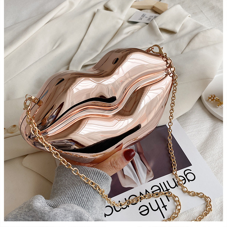 240g Weight Polyester Lining Material Buckle Closure Type Single Shoulder Strap Strap Type Pu Leather Material Solid Color Pattern Streetwear Style Square Shape Red, Gold, Silver, Champagne, Black Color Medium Size Medium Pu Leather Streetwear 16