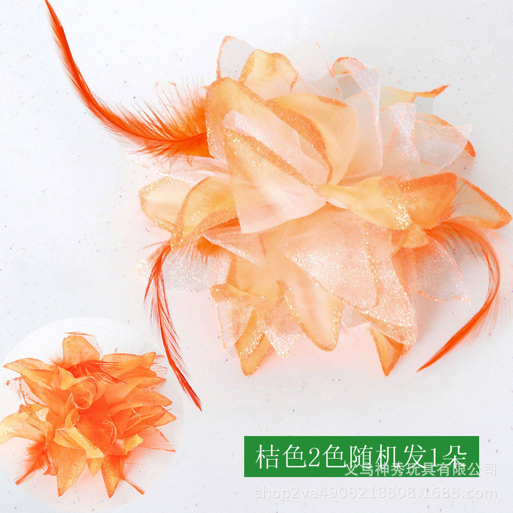 1 tela Rosa flor artificial decoración lirio artificial Hibiscus flor cabeza solo hecho a mano DIY tocado fotografía apoyos