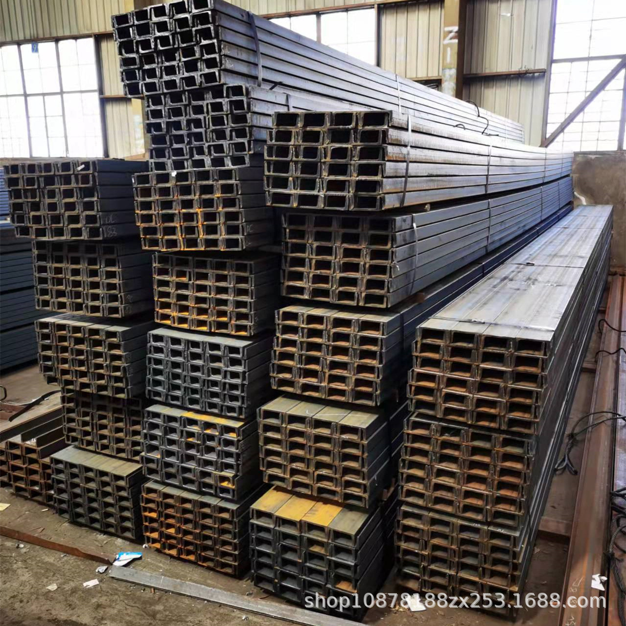 钢材型材热镀锌槽钢u型钢C型钢广西阁楼搭建10#8#12#Q355国标欧标