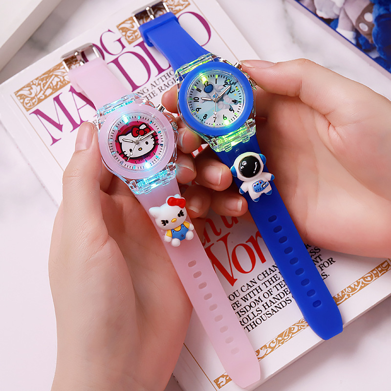 Watch new children luminous primary school cute cartoon doll electronic quartz watch e-commerce supply wholesale Watch new children luminous primary school cute cartoon doll electronic quartz watch e-commerce supply wholesale