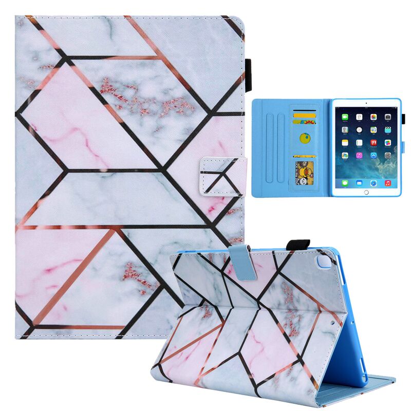 Suitable for iPad 9.7 flat cover Pro9.7 painted bracket card Air Smart dormancy Air2 protective case