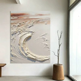 现代装饰画;油画