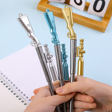 创意带灯狙击枪中性笔 可爱步枪造型学生水笔 个性办公文具签字笔