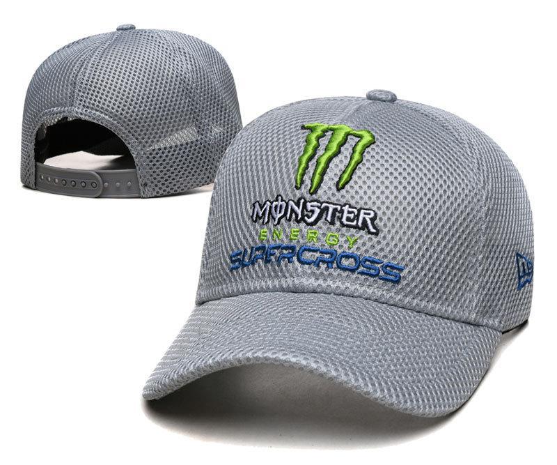 Garra fantasma transfronteriza gorra de malla bordada monstruo todoterreno para hombres y mujeres deportes al aire libre Four Seasons hip hop sombrero de béisbol