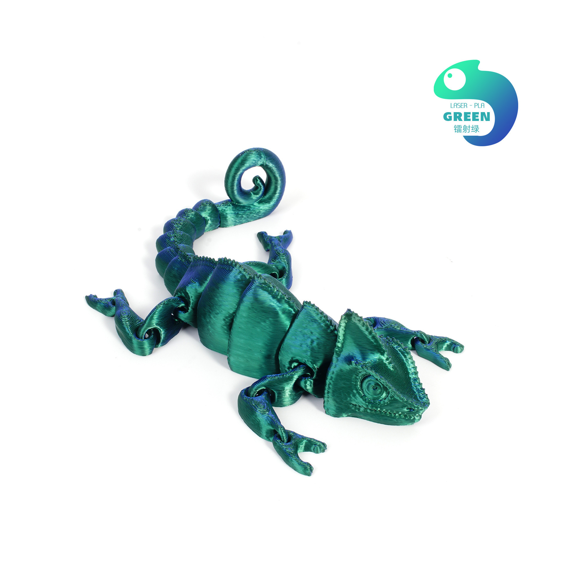 카멜레온-레이저 블루그린-14.5cm