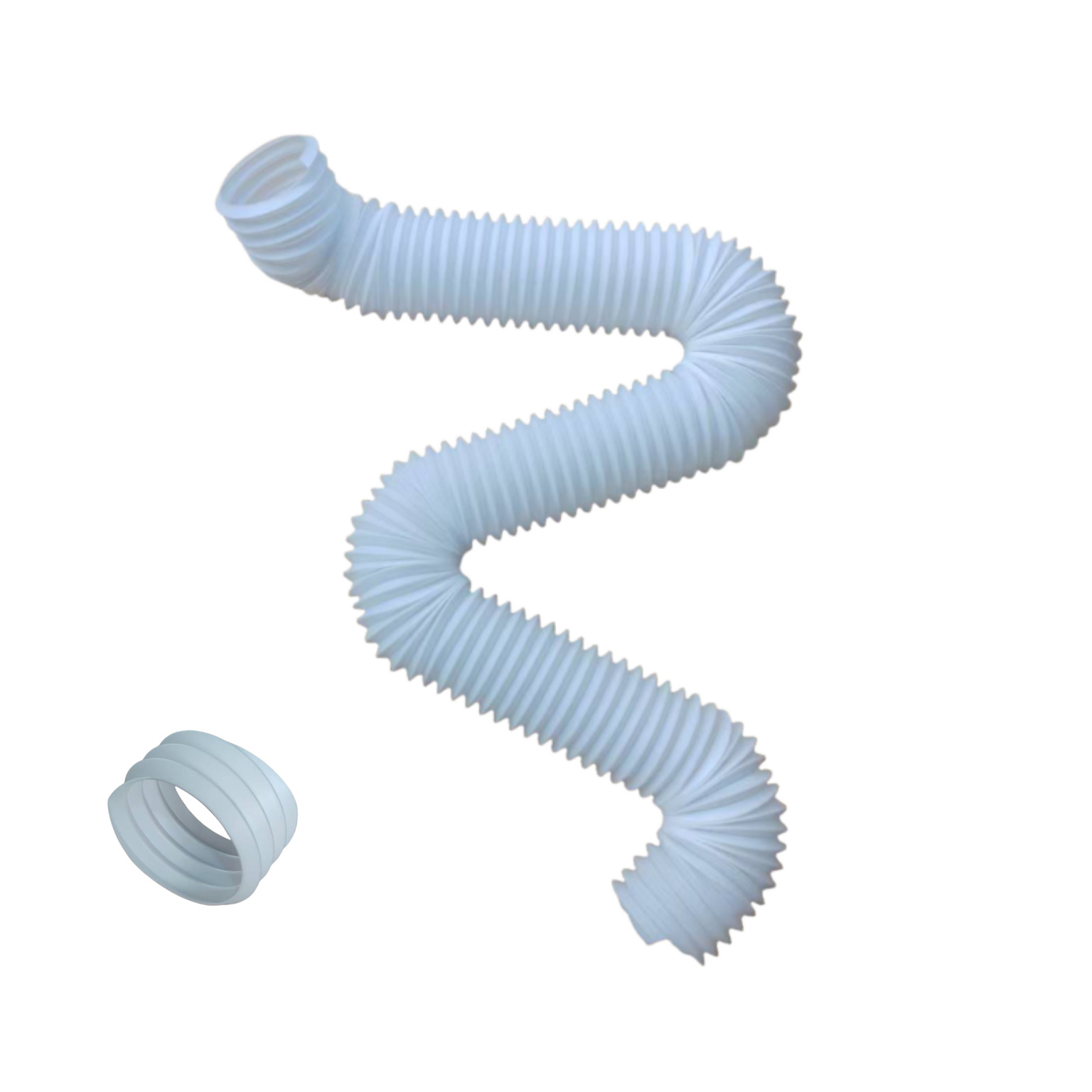 伸缩雨水引流管室外排水延长管排水延伸管downspout extender