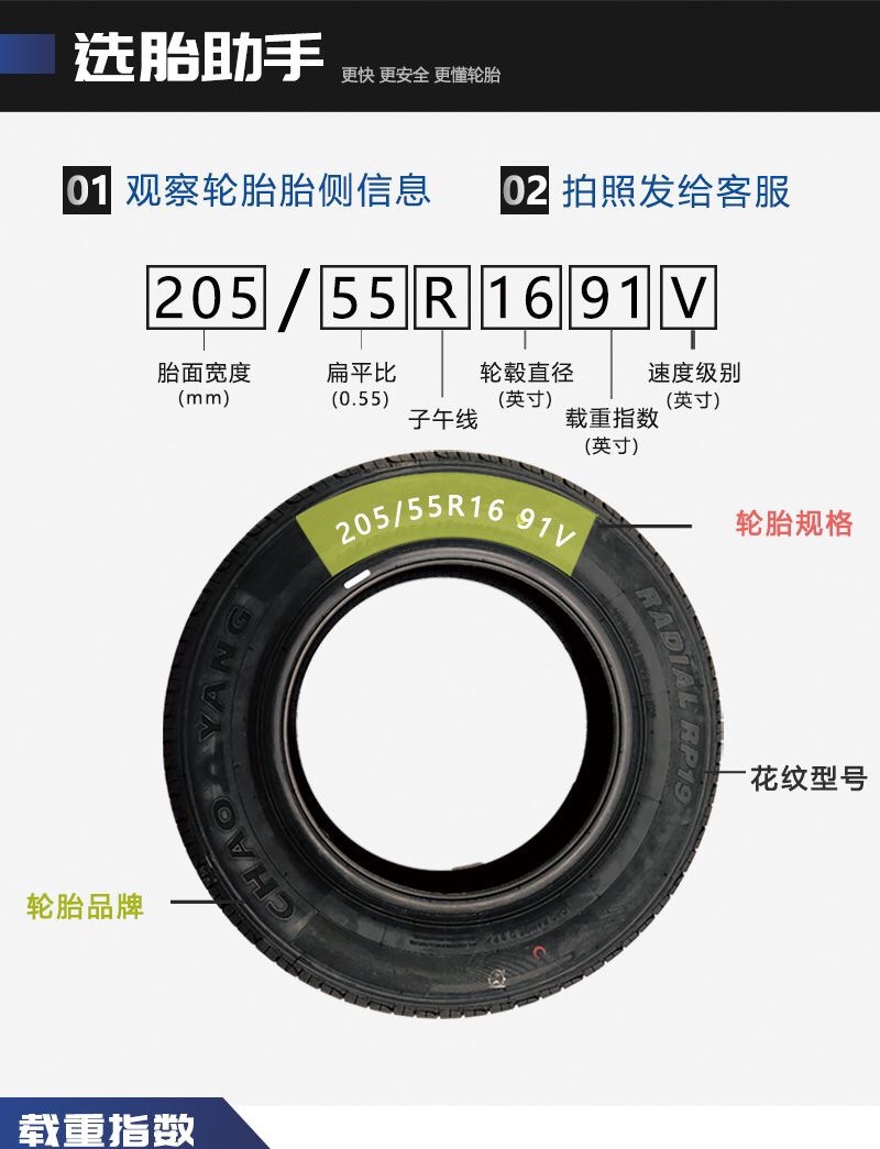 Special tyres 165 175 185 195 205 215/55 60 65 70 75R14R15R16R17LT