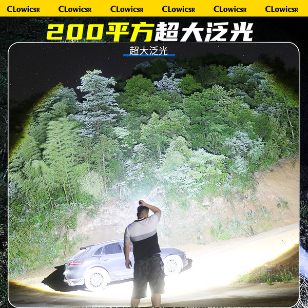 Super bright travel handheld small flashlight with laser