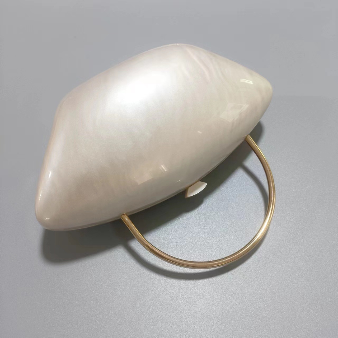 Dumpling Shape Shape Arylic Solid Color Dumpling Shape Evening Bags