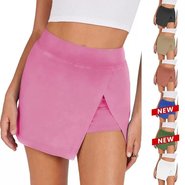 M 97270 Women's High Waist Tennis Skirt