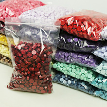 八边形火漆蜡粒珠光色金色混色套装印章蜡粒信封用蜡 250g装131色