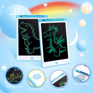 8.5 10 12 16 20inch Lcd Writing Tablet Drawing Board Cross-Border New Model Children's Graffiti Electronic Writing Tablet