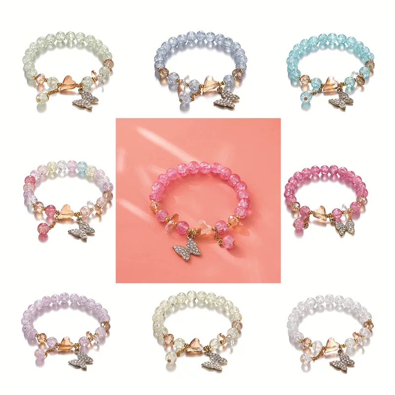 Crystal, cartoon cute bracelet