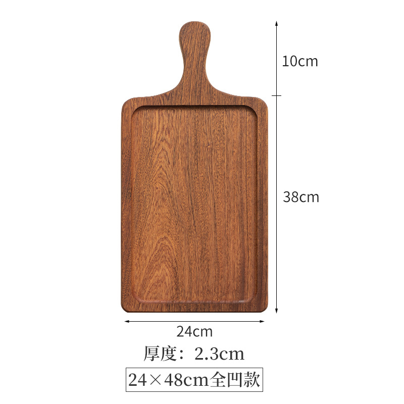 손잡이를 가진 사브리 그루브 24cm x 48cm