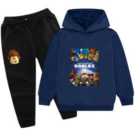 亚马逊wish2024新款春秋卡通儿童套头卫衣 厂家直销动漫周边