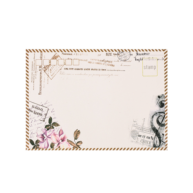 Sobre conjunto de papel retro alto sentido romántico carta de amor escrita a mano pareja confesión confesión papel de letra romántico