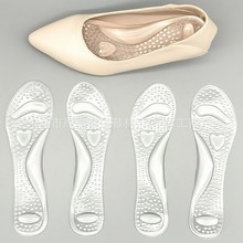 爱心七分鞋垫 足弓支撑减震扁平足矫正七分垫女式运动鞋防磨半垫