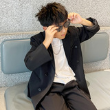 Костюм мальчика цветочника, осенний классический костюм для отдыха, оверсайз, детская одежда