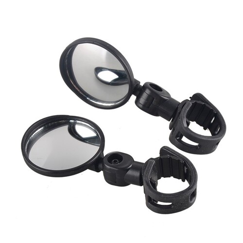 Mountain bike bicycle rearview mirror wide-angle plane mirror bicycle reflector plane safety mirror cycling equipment mirror