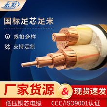 廠家批發銅芯電纜YJV22電力電纜鎧裝銅芯中低壓電線電纜絕緣電纜