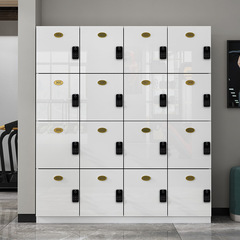 Fingerprint lock household changing room file storage cabinet shoe cabinet door lock touch sensing electronic password smart lock