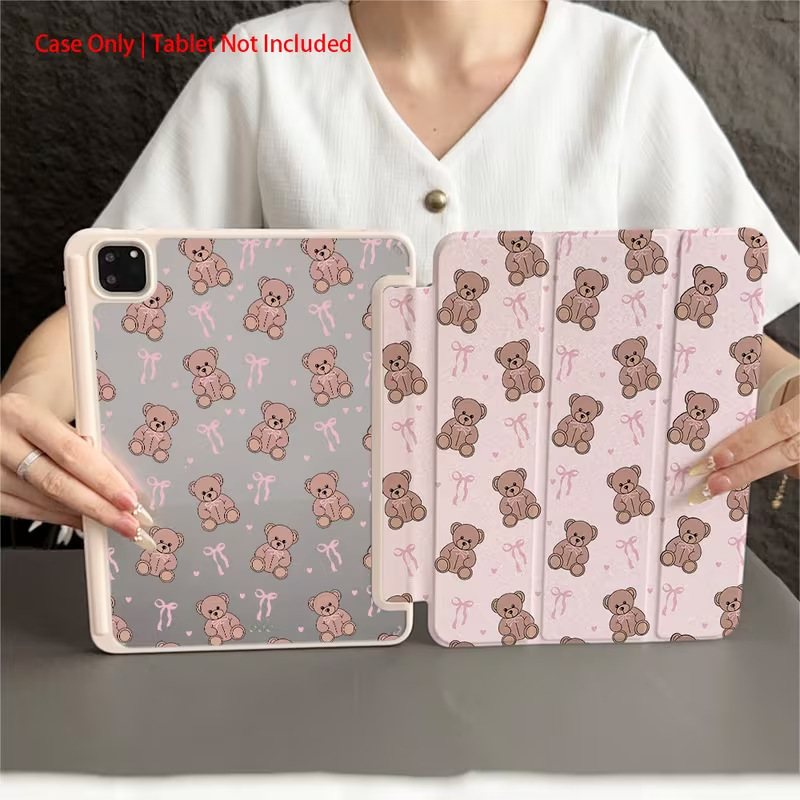 Suitable for Apple iPad 7/8/9 Generation Tablet Computer Protective Case 10.2Inch 70% off Style Bear Bow Tie Suitable for Apple iPad 7/8/9 Generation Tablet Computer Protective Case 10.2Inch 70% off Style Bear Bow Tie