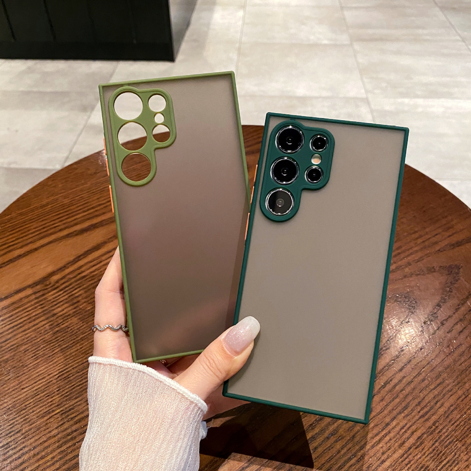 适用于三星S25手机壳精孔鹰眼A55肤感note20魅影全包防摔保护套